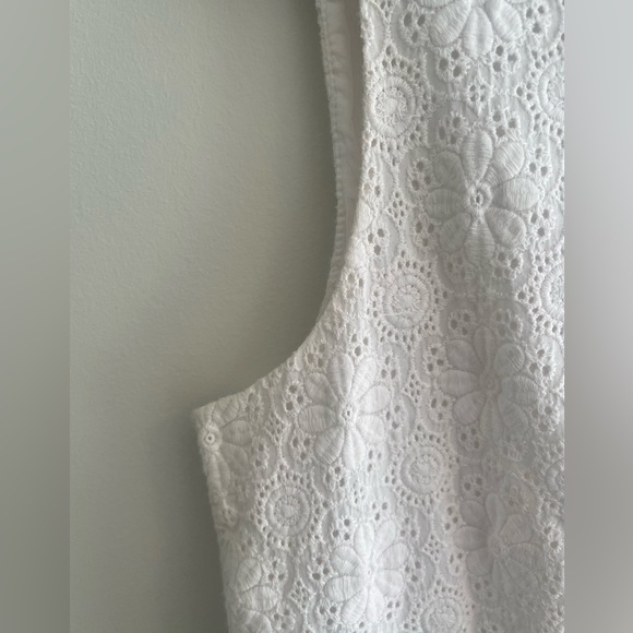 Diane Von Furstenberg white lace dress size 10 - Picture 5 of 9